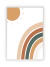 Quadro Infantil - Arco Íiris Boho na internet