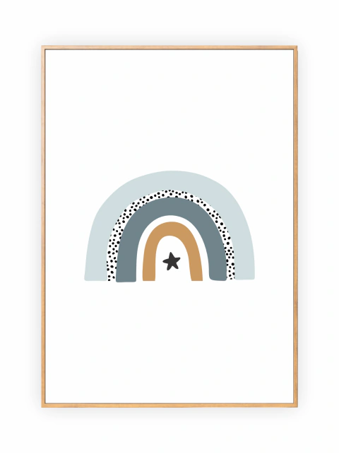 Quadro Infantil - Arco íris
