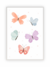 Quadro Infantil - Borboletas Colors - comprar online