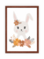 Quadro Infantil - Coelhinha Boho - comprar online