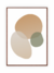 Quadro - Organic Circles - Aluria Kids| Quadros Infantis 
