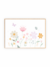 Quadro Infantil Aquarela - Jardim 