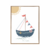 Quadro Infantil - Barco 
