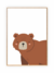Quadro Infantil Floresta - Urso