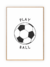 Quadro Infantil - Bola de Futebol