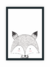 Quadro Infantil - Raposa Minimalista Sabrin - loja online