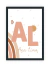 Quadro Infantil - Arco íris Encantado - Nome e Inicial Composto - loja online