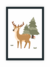 Quadro Infantil Bosque - Cervo - loja online