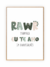 Quadro Infantil - Rawr Significa "eu te amo" em dinossaurês