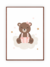 Quadro Infantil - Ursinha Nuvem - Aluria Kids| Quadros Infantis 