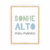 Quadro Infantil - Sonhe Alto 