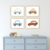 Kit de 4 Quadros - Carrinhos - comprar online