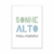 Quadro Infantil - Sonhe Alto 