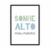 Quadro Infantil - Sonhe Alto 