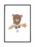 Quadro Infantil - Ursinho Estrela Cadente - comprar online