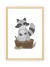 Quadro Infantil Bosque - Guaxinim