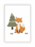 Quadro Infantil Bosque - Raposa na internet