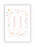 Quadro Infantil - Nome Floral Candy na internet