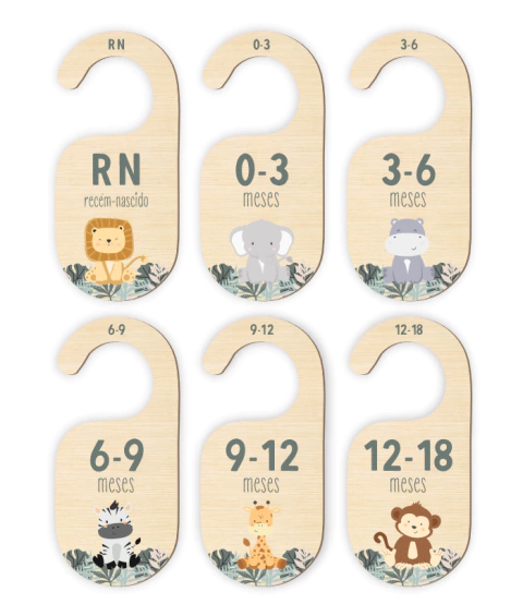 Organizador de Cabide - Safari 