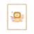 Quadro Infantil Safari - Leoa Rose 
