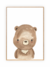 Quadro Infantil Aquarela - Urso