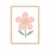 Quadro Infantil - Flor 