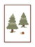 Quadro Infantil Bosque - Arvores - Aluria Kids| Quadros Infantis 