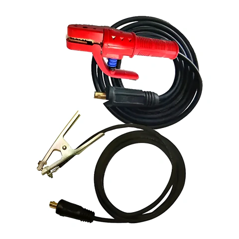 Pinza Porta Electrodo 300a Masa Cable 25mm Borne 12mm Kit Lusqtoff