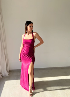 VESTIDO SORAYA FUCSIA