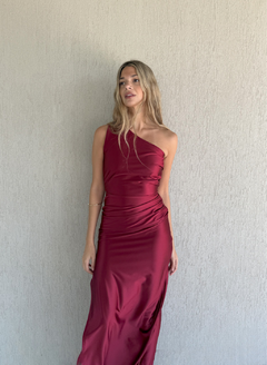 VESTIDO ARIELLE BORDÓ en internet