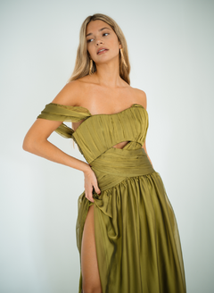 VESTIDO RIHANA OLIVA en internet