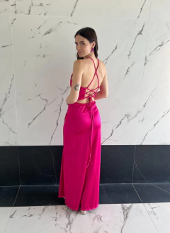 VESTIDO INDIANA FUCSIA - Nina Na House