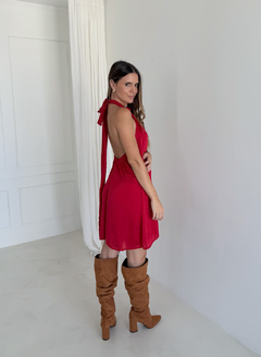 VESTIDO AMBAR C RED - Nina Na House