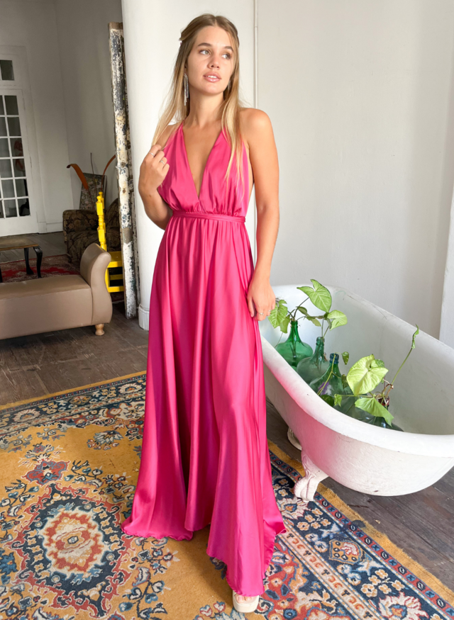Vestido Paz Magenta thumbnail 2