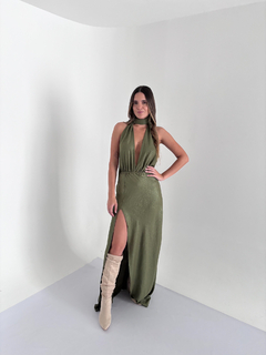 VESTIDO KALA MILITAR FOIL - comprar online