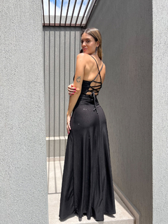 VESTIDO HERA BLACK GLITTER - Nina Na House