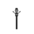 Precinto 2,5Mm X 100Mm (Pack 100) Negro Con Punta De Montaje A Presion - comprar online