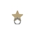 Soporte Anillo para Celular dedo o escritorio Estrella