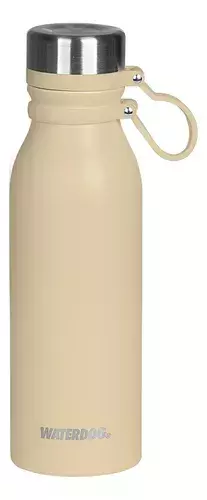 BOTELLA TÉRMICA HERMÉTICA AMARILLO PASTEL - comprar online