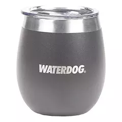 MATE TÉRMICO 240CC CON TAPA GRIS OSCURO - comprar online