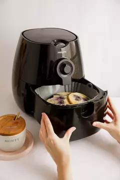 MOLDE PARA AIR FRYER CUADRADO GRIS en internet