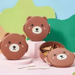 Vianda infantil con cubiertos