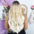 PERUCA WIG MIA OMBRE LOIRO CLARO - FIBRA PREMIUM - comprar online