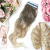 MEGA HAIR ADESIVO CABELO FIBRA PREMIUM ONDULADO OMBRE LOIRO 70/75/80 CM - 2 TIRAS