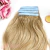 MEGA HAIR ADESIVO CABELO FIBRA EUROPEIIA ONDULADO LOIRO 70/75/80 CM - 4 TIRAS - comprar online