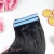 MEGA HAIR ADESIVO CABELO DE FIBRA HUMANIZADA LISO PRETO 60/65/70 CM - 2 TIRAS - Bella Hair