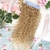 MEGA HAIR ADESIVO CABELO BIO VEGETAL LOIRO CACHEADO FRÉSIA 60/65/70 CM - 2 TIRAS