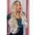 PERUCA WIG LAUREN OMBRE LOIRO CLARO - FIBRA PREMIUM - Bella Hair