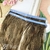 MEGA HAIR ADESIVO CABELO BIO VEGETAL LEVE ONDAS LOIRO MEL 65/70/75 CM - 4 TIRAS na internet