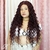LACE FRONT STELLA CACHEADA MARSALA - HUMAN HAIR - Bella Hair